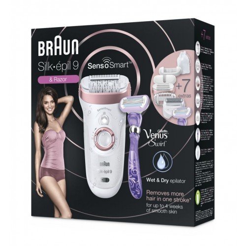 Эпилятор Braun Silk-epil SES 9/870 SensoSmart
